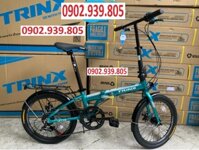 Xe Đạp Gấp Folding LIFE 2.0 Disc 20 – Phanh Đĩa, Bánh 20 Inches – khung sườn nhôm