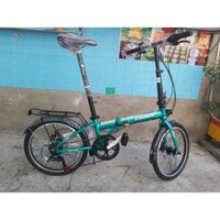 Xe Đạp Gấp Folding LIFE 2.0 Disc 20 – Phanh Đĩa, Bánh 20 Inches –khung nhôm
