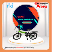 Xe đạp gấp Fornix Prava New - xanh lá