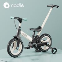 xe đạp gấp gọn cho bé 5in1 kiêm xe chòi chân,xe đạp NADLE