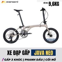 Xe Đạp Gấp Gọn JAVA NEO 9SE Bánh 16 Inch, Siêu Nhẹ 9,6Kg, Gấp Gọn Nhanh