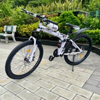 Xe đạp gấp LAUX JACK GẤP GỌN 26 inch 21 tốc độ, Xe đạp thể thao ngoài trời, xe đạp địa hìn leo núi gấp gọn