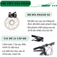 Xe Đạp Gấp LAUXJACK GẤP GỌN 26 inch 21 Tốc Độ Giảm Xóc Xe Đạp Phanh Đĩa Xe, Hấp Thụ Sốc