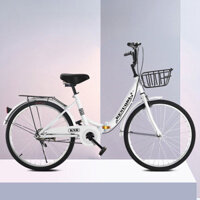 Xe Đạp Gấp Nữ Người Lớn Nhẹ Xe Đạp Nam Nữ Sinh Viên Xe Đạp 22Inch 24-Inch Xe Tay Ga Di Động Xe Đạp