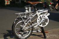 Xe đạp gấp Rifle S4_ 1speed (xe đạp gấp siêu gọn nhẹ)