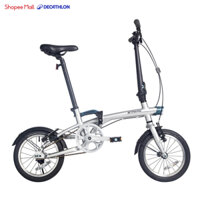 Xe đạp gấp tilt 500 14 inch bạc Decathlon BTWIN mã 8527256