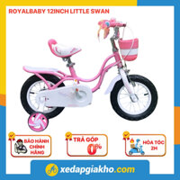 [XE ĐẠP GIÁ KHO] Xe Đạp Trẻ Em 12 inch Royal Baby Little Swan