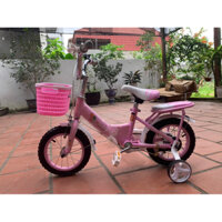 Xe đạp hồng dễ thương cho bé gái