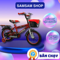 XE ĐẠP JINBAO DÀNH CHO BÉ TRAI TỪ 2-7 TUỔI SIZE 12-14- 16 INCH