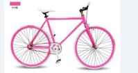 Xe đạp không phanh Fixed Gear Pink