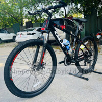 Xe Đạp Leo Núi Galaxy CT20 Mẫu Mới Khung Nhôm Sơn Tĩnh Điện Size 17inch, Vành Nhôm 26inch, Bộ Đề Shimano 24 Tốc Độ