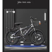 Xe đạp leo núi trẻ em bé trai bé gái 7-8-9-12 tuổi xe đạp trẻ em lớn 20 inch phanh đĩa giảm xóc cho