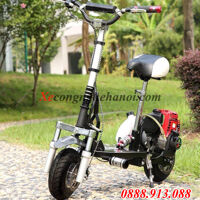 Xe Đạp Mini 50cc Động Cơ 2 Thì Gấp Gọn