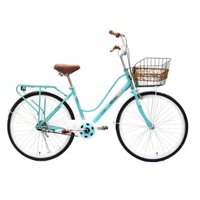 Xe Đạp Mini AIMA Royal 2426 inch 2 màu Thông Dụng , Thời Trang - xanh - 26inch
