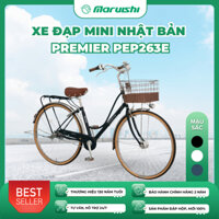 Xe Đạp Mini Nhật Maruishi Premier PEP263E - Thiết Kế Khung Thép Bền Bỉ, Chống Gỉ B05
