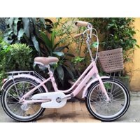 xe đạp mini size 22 inch có phanh đĩa xe mini cho bé gái từ 8 đến 15 tuổi