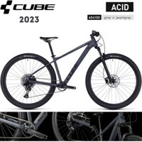 XE ĐẠP MTB CUBE ACID 2023 Grey'n'pearlgrey 604100