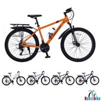 Xe đạp MTB Kawamura Misu 3 Khung nhôm 6061 không mối hàn, Bộ chuyển động Shimano chính hãng, phanh đĩa cơ