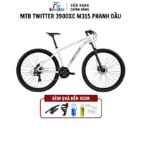 Xe đạp MTB Twitter 3900XC M315 phanh dầu Tektro 24 speed Bánh 27.5 Cho người cao 1m65-1m8