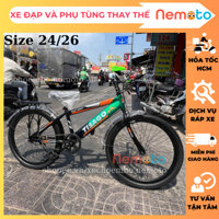 Xe Đạp Nam Thời Trang Giá Rẻ Cho Bé Trai Cao >1m4 Size 24in - 26in (Ti06)