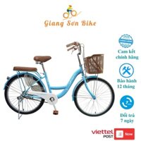 Xe đạp nữ AVIBUS, xe đạp mini bánh 24 inch chính hãng- GAING SƠN BIKE