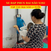 Xe đạp phục hồi chức năng bại não X102, máy tập tay tập chân bại não từ nhỏ