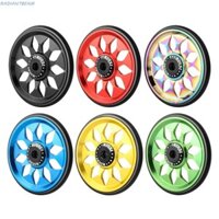 Xe đạp RADIANTBEAM Bánh xe dễ dàng, Vòng bi gốm sứ Hợp kim nhôm Xe đạp Easywheel, Bánh xe tập đẩy thay thế 60mm Xe đạp nâng cấp Bánh xe phụ trợ Giá đỡ phía sau