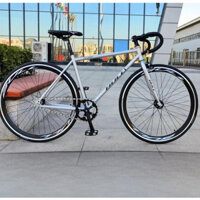 Xe Đạp Road Fix Gear BULL FC88 Khung Thép Hợp Kim Sơn Tĩnh Điện, Tay Cong, Xích (sên) Hạt Đậu