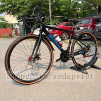 Xe Đạp Road MAIDU 700 Khung Nhôm Sơn Tĩnh Điện, Vành Nhôm 700C, Dây Âm Sườn, Bộ Đề Shimano 21 Tốc Độ, Đùi Nhôm PROWHEL