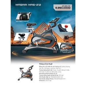 Xe đạp tập Aguri MAS-212