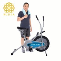 Xe đạp tập tập thể dục tại nhà FUJILA ZASAMI có đồng hồ đo cảm biến nhịp tim, huyết áp, calo thiêu đốt hằng ngày