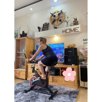 Xe đạp tập thể dục gym toshiko x9 tặng full combo vip má phanh sơ cua + đo nhịp tim + đồng hồ 7 thông số, bảo hành 3 năm