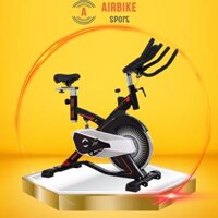 Xe đạp tập thể dục spining Airbike Sport - Hàng chính hãng - MK100 đen đỏ