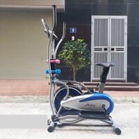 Xe đạp tập thể dục tại nhà Air Bike (Kèm Đĩa Xoay Eo)