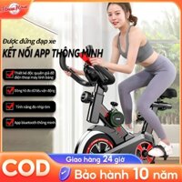 Xe đạp tập thể dục tại nhà cao cấp cảm biến nhịp tim hàng,Nâng cấp cấu hình,thể lực khoa học