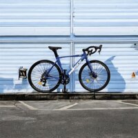 xe đạp tay cong chạy đường trường MILESCO khung nhôm, xe đạp đua cao cấp tay đề lắc shimano L-TWOO R2 21 cấp độ trượt