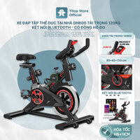 Xe đạp thể dục tại nhà, xe đạp JOBUR SPINBIKE GH600, hoạt động êm ái, hệ thống giảm sóc vượt trội