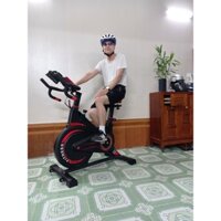 xe đạp thể dục tại nhà fitness, máy tập thể dục phanh kháng từ, máy đạp xe tập thể dục tập gym