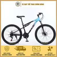 Xe đạp thể thao 2 phuộc Califa CS500 - Đề số Shimano chính hãng 3x7 tốc độ