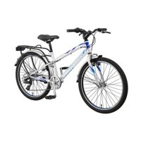 Xe đạp thể thao Asama FLOW 6 24 inch, Khung Thép Chịu Lực, Shimano 6 Tốc Độ, Phuộc Giảm Xóc, Phanh Đĩa