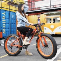 Xe đạp thể thao bánh béo động cơ điện 1500w 26inch. xe đạp bánh to có sẵn Hà Nội , tuỳ chỉnh nâng cấp