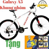 XE ĐẠP THỂ THAO GALAXY A5 (Khug nhôm mẫu mới 2024)( TẶNG KÈM CHẮN BÙN VÀ GIÁ TREO BÌNH NƯỚC)
