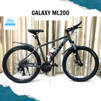 Xe Đạp Thể Thao Galaxy ML200 Phiên Bản Mới Nhất 2024. Tặng Kèm Chắn Bùn, Bình Nước, Giá Đỡ Bình Nước, Dầu Tra Xích