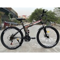 Xe đạp thể thao gấp gọn Laux Jack giảm chấn trước sau
