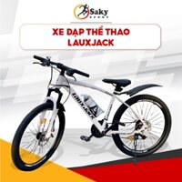 Xe Đạp thể thao leo núi Laux Jack - xe đạp tập thể dục loại phuộc nhún đen to [Hàng Chất Lượng Cao]