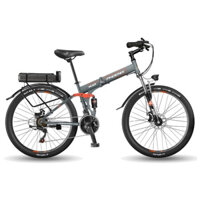 Xe đạp thể thao leo núi trợ lực điện Phoenix XO gấp gọn pin rời 26inch (vành nan hoa)