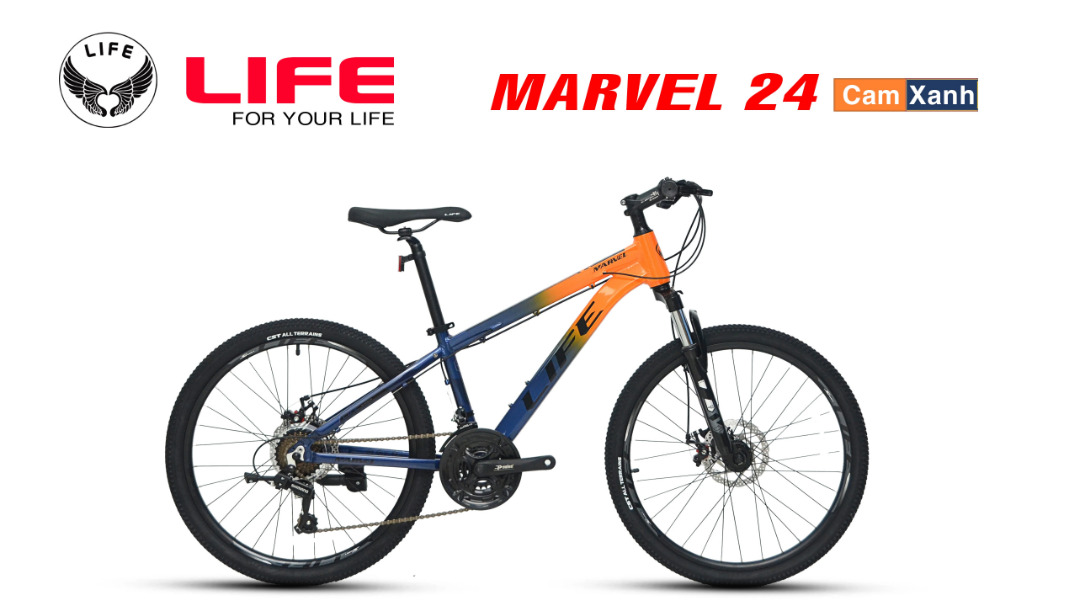 Xe đạp thể thao Life 24 MARVEL 24 inch