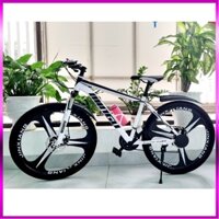 Xe đạp thể thao MINGU Đúc 26inch, Phuộc đen chống rỉ giảm sốc , Tặng chắn bùn, kệ và bình nước, cò và đèn phản quang .