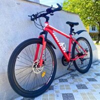 Xe đạp thể thao MinGu vành nan hoa, khung cacbon đa màu