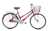 xe đạp thống nhất GN 06 - 24  26 - 26 icnh - Đỏ